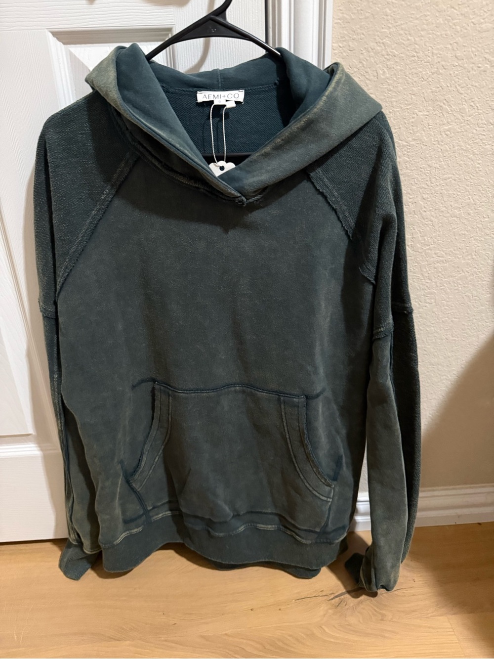 Oversized Mineral Wash Hoodie